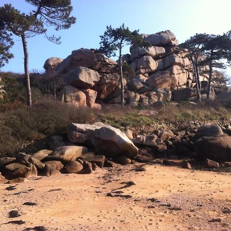 Trestraou, Cote De Granit Rose, Studio Vue Mer, Rez-De-Chaussee Perros-Guirec Extérieur photo